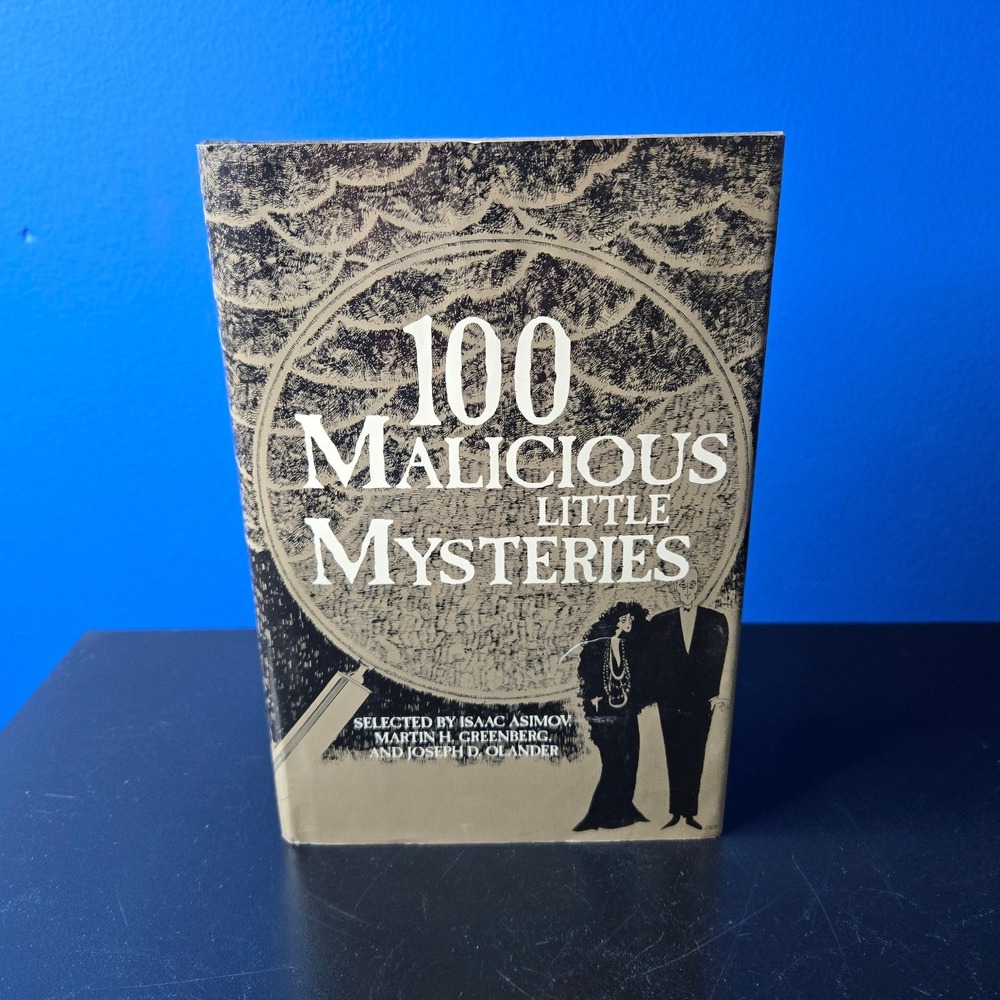Barnes & Noble 100 Malicious Little Mysteries Isaac Asimov 1992 Hardcover Book